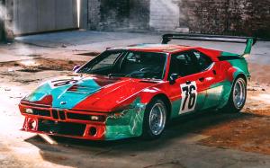 BMW M1 Group 4 Rennversion Art Car by Andy Warhol
